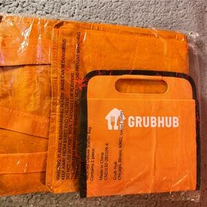 Grubhub Orange Insulated Bag